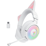 Razer Kraken Kitty V3 Pro, Auriculares para gaming blanco