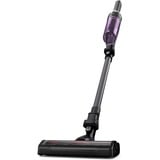 Rowenta RH1128 Aspiradora escoba 2 en 1 Batería Secar Sin bolsa 0,4 L Púrpura, Aluminio, Aspirador vertical gris oscuro/Violeta, Aspiradora escoba 2 en 1, Sin bolsa, Púrpura, Aluminio, 0,4 L, Rectangular, Secar