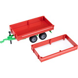 SIKU Tandem-axle trailer Tráiler Previamente montado 1:32, Automóvil de construcción Tráiler, Previamente montado, 1:32, Cualquier género, Metal, Plástico, 3 año(s)