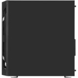 SilverStone FARA H1M PRO Micro Torre Negro, Cajas de torre negro, Micro Torre, PC, Negro, micro ATX, Mini-DTX, Mini-ITX, Plástico, Acero, Multi