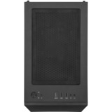 SilverStone FARA H1M PRO Micro Torre Negro, Cajas de torre negro, Micro Torre, PC, Negro, micro ATX, Mini-DTX, Mini-ITX, Plástico, Acero, Multi