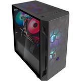 SilverStone FARA H1M PRO Micro Torre Negro, Cajas de torre negro, Micro Torre, PC, Negro, micro ATX, Mini-DTX, Mini-ITX, Plástico, Acero, Multi