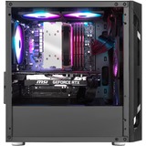 SilverStone FARA H1M PRO Micro Torre Negro, Cajas de torre negro, Micro Torre, PC, Negro, micro ATX, Mini-DTX, Mini-ITX, Plástico, Acero, Multi