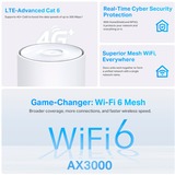 TP-Link Deco X50-4G(1-pack), Router blanco
