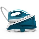 Tefal Express Essential SV6115 2200 W 1,4 L Blanco, Gris, Estación de planchado a vapor blanco/Turquesa, 2200 W, 230 g/min, 5,2 bar, 1,4 L, 260 g/min, Blanco, Gris