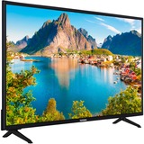 Telefunken XU43SN550S, Televisor LED negro