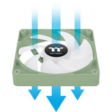 Thermaltake CT120 ARGB Sync PC Cooling Fan Matcha Green, Ventilador verde claro