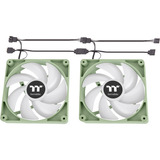 Thermaltake CT120 ARGB Sync PC Cooling Fan Matcha Green, Ventilador verde claro