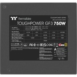 Thermaltake Toughpower GF3 750W, Fuente de alimentación de PC negro