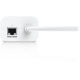 Ubiquiti Fuente de alimentación PoE integrada UACC-PoE+-USBC, Inyector PoE blanco