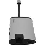 Verbatim 49142 base para portátil y replicador de puertos USB 3.2 Gen 1 (3.1 Gen 1) Type-C Negro, Plata, Estación de acoplamiento gris, USB 3.2 Gen 1 (3.1 Gen 1) Type-C, Negro, Plata, MicroSD (TransFlash), USB 3.2 Gen 1 (3.1 Gen 1) Type-C, Metal, USB