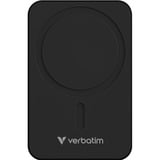 Verbatim Charge 'n' Go Essentials 20000 mAh Cargador inalámbrico Negro, Banco de potencia negro, 20000 mAh, Quick Charge 3.0, Cargador inalámbrico, 50 W, Negro