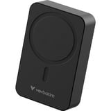 Verbatim Charge 'n' Go Essentials 20000 mAh Cargador inalámbrico Negro, Banco de potencia negro, 20000 mAh, Quick Charge 3.0, Cargador inalámbrico, 50 W, Negro