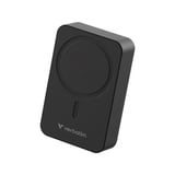 Verbatim Charge 'n' Go Essentials 20000 mAh Cargador inalámbrico Negro, Banco de potencia negro, 20000 mAh, Quick Charge 3.0, Cargador inalámbrico, 50 W, Negro