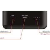 Verbatim Charge 'n' Go Essentials 20000 mAh Cargador inalámbrico Negro, Banco de potencia negro, 20000 mAh, Quick Charge 3.0, Cargador inalámbrico, 50 W, Negro
