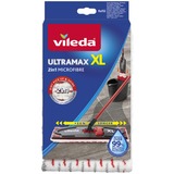 Vileda UltraMax XL Bayeta para mopa Rojo, Blanco, Cubierta de la fregona Bayeta para mopa, Rojo, Blanco, Microfibra, 1 pieza(s), 420 mm, 140 mm