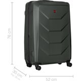 Wenger Prymo Large, maleta rígida, Carretilla antracita