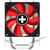 Xilence A402 Procesador Enfriador 9,2 cm Negro, Rojo, Plata, Disipador de CPU Enfriador, 9,2 cm, 600 RPM, 2200 RPM, 23,8 dB, 65,4 cfm