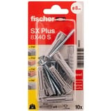 fischer Taco SX Plus 8x40 S K, Pasador gris claro