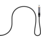 goobay 76278, Cable negro/Gris