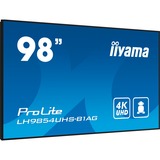 iiyama ProLite LH9854UHS-B1AG, Pantalla de gran formato negro