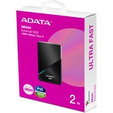 ADATA SE920-2TCBK, Unidad de estado sólido negro