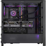 ALTERNATE ALT-SHLO-AMD-001, Gaming-PC negro/Transparente