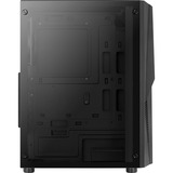 Aerocool Mecha Midi Tower Negro, Cajas de torre negro, Midi Tower, PC, Negro, ATX, micro ATX, Mini-ITX, Acrilonitrilo butadieno estireno (ABS), SPCC, Juego