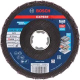 Bosch EXPERT N475 SCM Disco de lijado, Rueda de esmeril Disco de lijado, Acero inoxidable, Acero, Madera, Metal no ferroso, Bosch, 2,22 cm, 12,5 cm, Negro, Púrpura