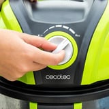 Cecotec Conga Wet&Dry T, Aspiradora en húmedo y en seco negro/Amarillo
