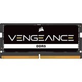 Corsair Vengeance CMSX32GX5M1A4800C40 módulo de memoria 32 GB 1 x 32 GB DDR5 4800 MHz, Memoria RAM negro, 32 GB, 1 x 32 GB, DDR5, 4800 MHz, 262-pin SO-DIMM