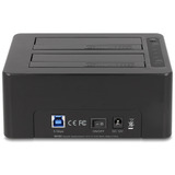 DeLOCK Estación de acoplamiento dual para 2 x SATA HDD / SSD negro