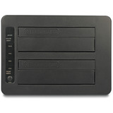 DeLOCK Estación de acoplamiento dual para 2 x SATA HDD / SSD negro