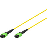 Digitus Cable de parche de fibra óptica, MPO, conector hembra, OS2, método A amarillo