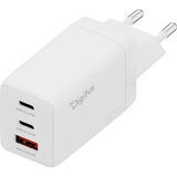 Digitus Cargador USB GaN 67W, 2x USB-C, 1x USB-A 