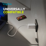 Digitus Cargador USB GaN 67W, 2x USB-C, 1x USB-A 