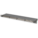 Digitus DN-91624S-SL-SH, Patch Panel negro