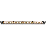 Digitus DN-91624S-SL-SH, Patch Panel negro