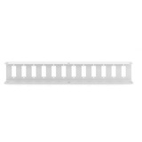 Digitus Placa adaptadora para Unibox de fibra óptica para montaje en pared, Chapa gris claro