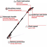 EINHELL GP-LC 18/20 Li T BL-Solo rojo/Negro