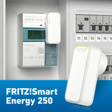 FRITZ! Smart Energy 250 transmisore home Inalámbrico Montado en pared RF inalámbrico, Sensor blanco, Montado en pared, RF inalámbrico, Inalámbrico, DECT-ULE, 1880 - 1900 MHz, 250 mW