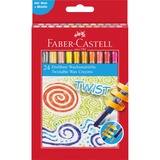Faber-Castell 120004 cera 24 pieza(s), Conjunto 24 pieza(s), Multicolor, Multicolor, Cera, 3 año(s), 6 año(s)