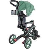 GLOBBER Explorer Trike plegable 4 en 1, Automóvil de juguete verde oliva