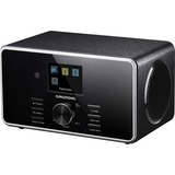 Grundig DTR 4500 BT DAB BLACK reproductor de CD, Radio negro, 7 W, FM, LCD, 3,5 mm, 150 mm, 122 mm
