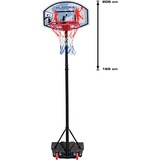 HUDORA 71655 sistema de baloncesto, Pies de canastas de baloncesto blanco/Azul, 450 mm, 700 mm, 9 g