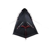 High Peak Minitramp 2, Tienda de campaña negro/Rojo