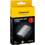 Intenso SSD externa TX800 1 TB, Unidad de estado sólido antracita