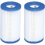 Intex 29002 accesorio para piscina Bomba con filtro de cartucho Bomba con filtro de cartucho, Azul, Blanco, Alrededor, 203,2 mm, 10,8 cm, 203,2 mm