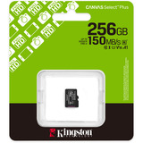 Kingston SDCS3/256GBSP, Tarjeta de memoria negro