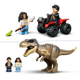 LEGO Huida por el Río y T. rex a la Caza, Juegos de construcción Juego de construcción, 5 año(s), Plástico, 199 pieza(s), 505 g